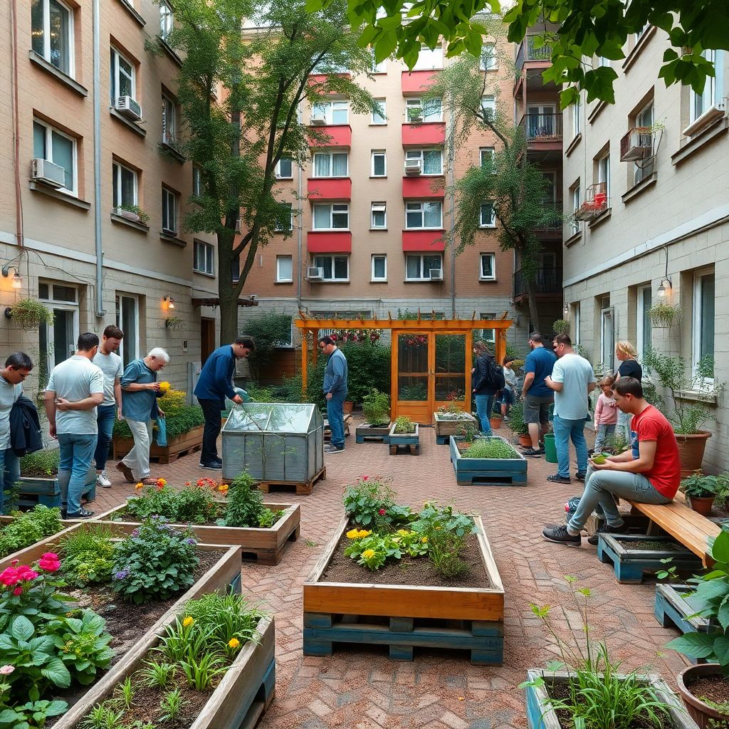 Городской сад как инструмент социальной интеграции и развития местного сообщества