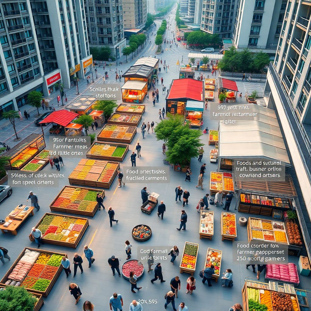 Городские рынки как центры жизни и экономики в современном городе