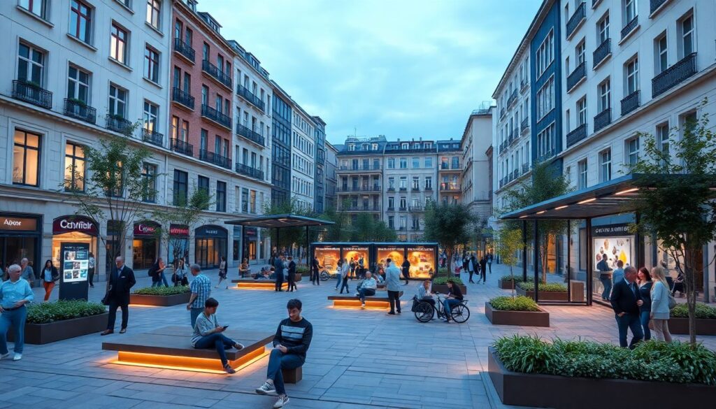 Городские скверы как площадки для культуры и диалога - иллюстрация