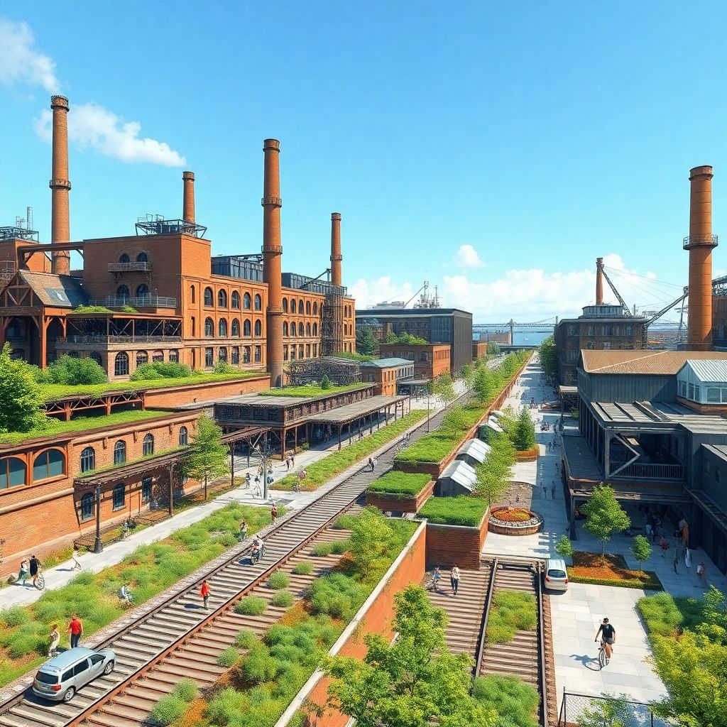 Преобразование промзон в общественные пространства: опыт, принципы и эффекты