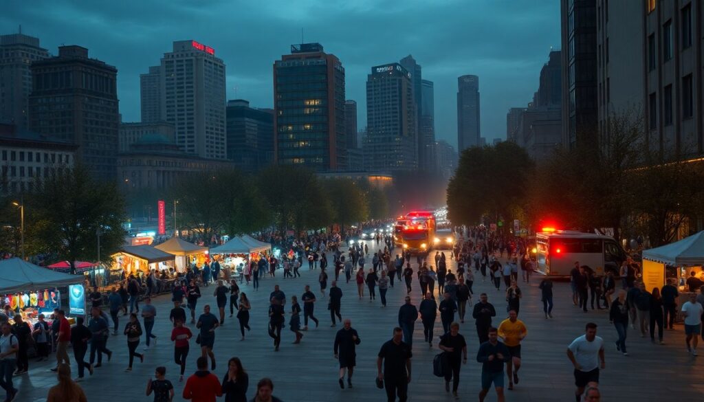 Общественные пространства и кризисные ситуации - иллюстрация