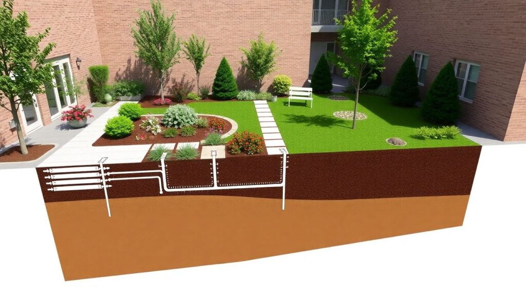 Зелёная модернизация дворов: проекты и результаты - иллюстрация