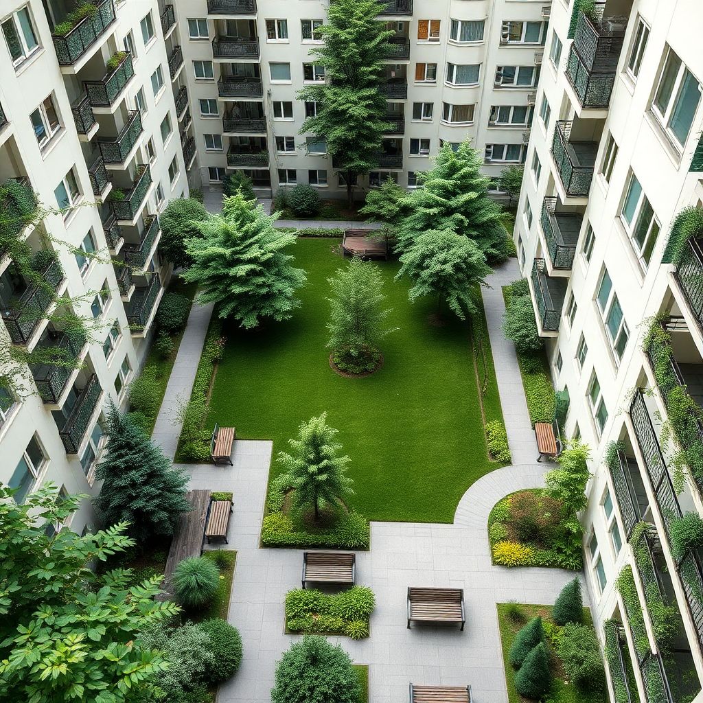 Зелёная модернизация дворов: как проекты меняют городские пространства и результаты