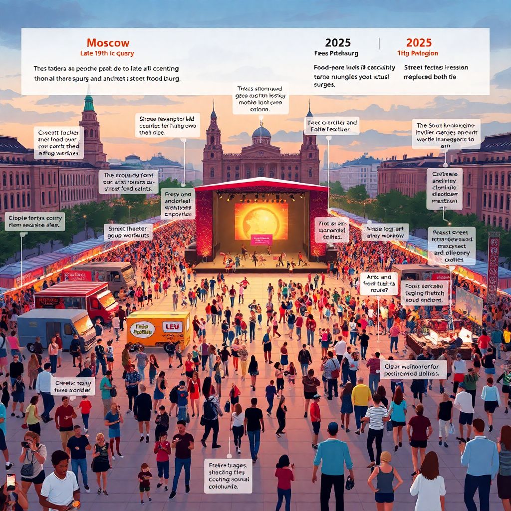 Городские представления и уличные фестивали: как меняется жизнь города