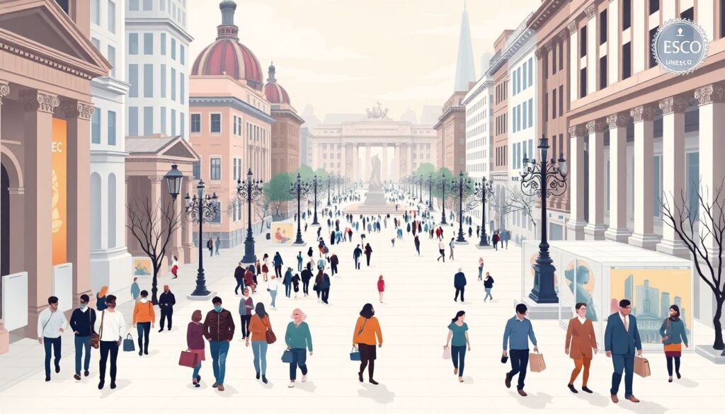 Роль городских поликультурных пространств в общественной жизни - иллюстрация