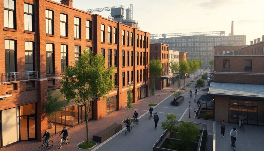 Ревитализация заброшенных территорий под общественные пространства - иллюстрация