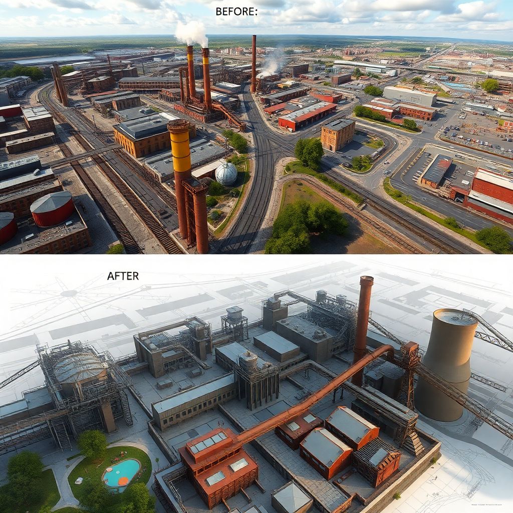 Ревитализация заброшенных территорий под общественные пространства в городе