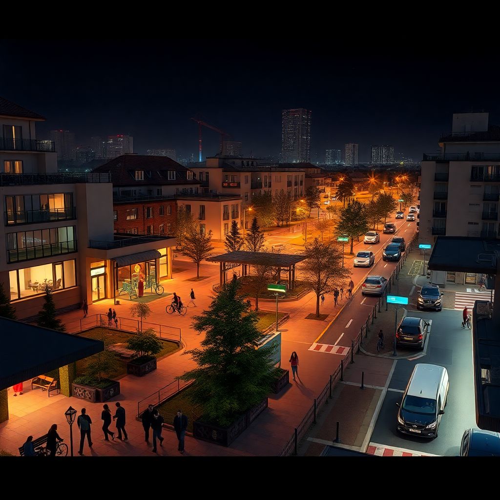 Световые решения для ночной городской среды: комфорт и безопасность города