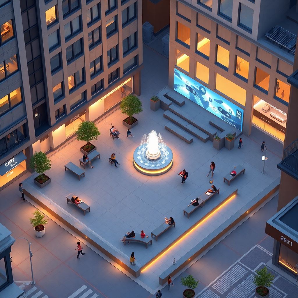 Архитектура маленьких городских площадей: как достичь максимума комфорта