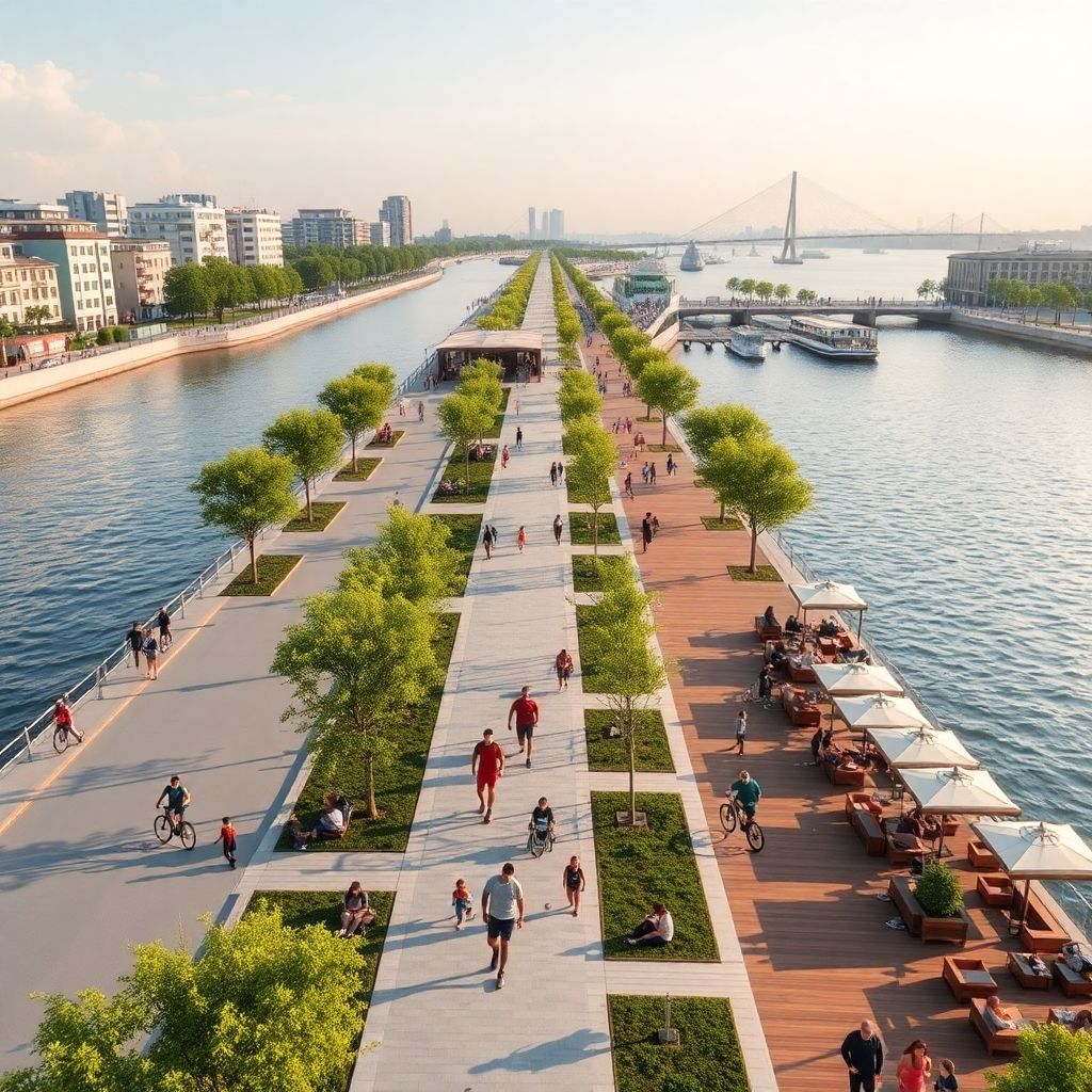 Реконструкция набережных как двигатель туризма и развития городского пространства