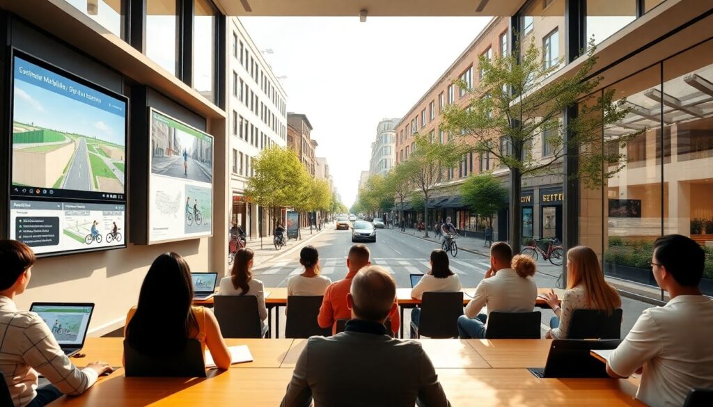 Пешеходные и велодорожки: баланс движения - иллюстрация