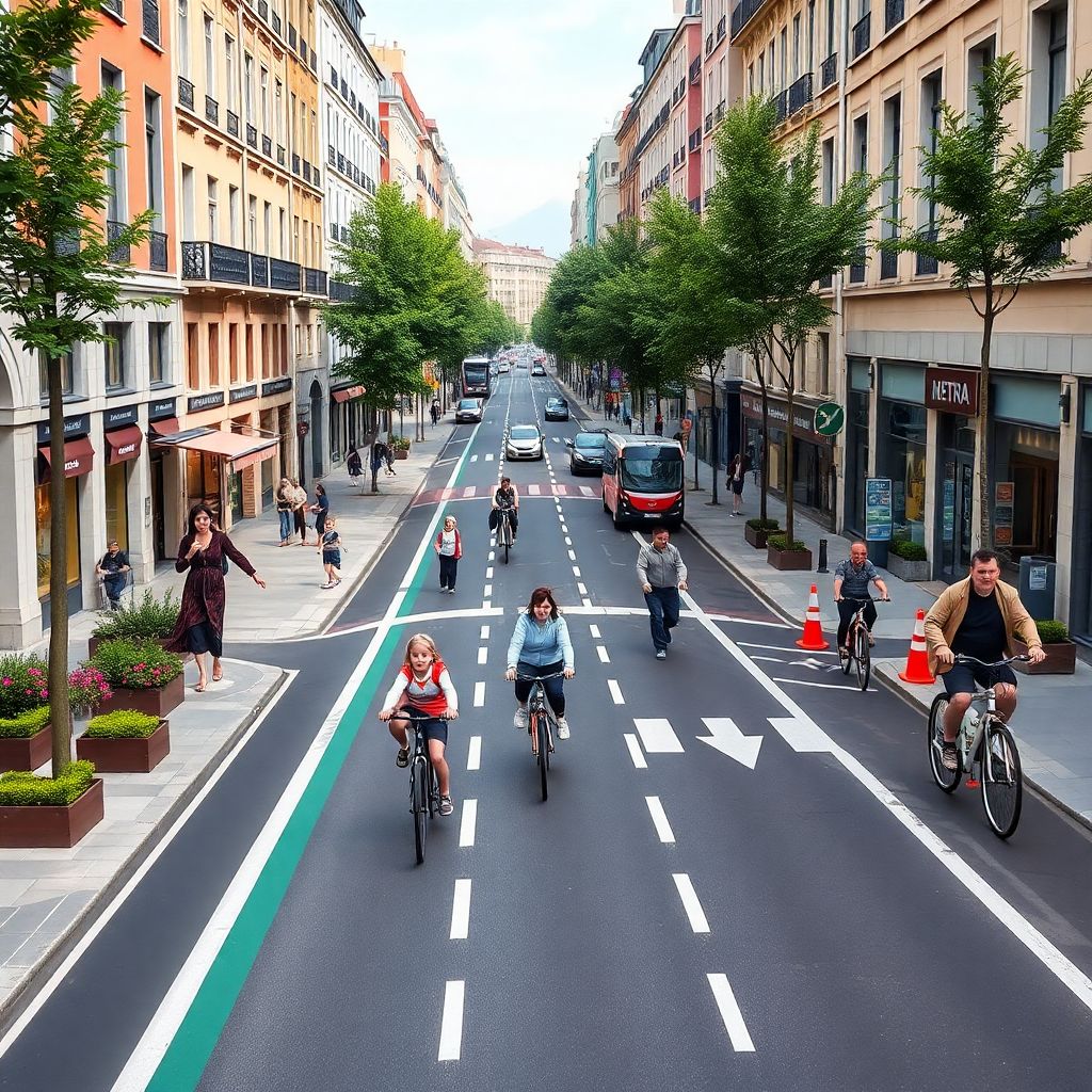 Пешеходные и велодорожки: как найти баланс движения в городе