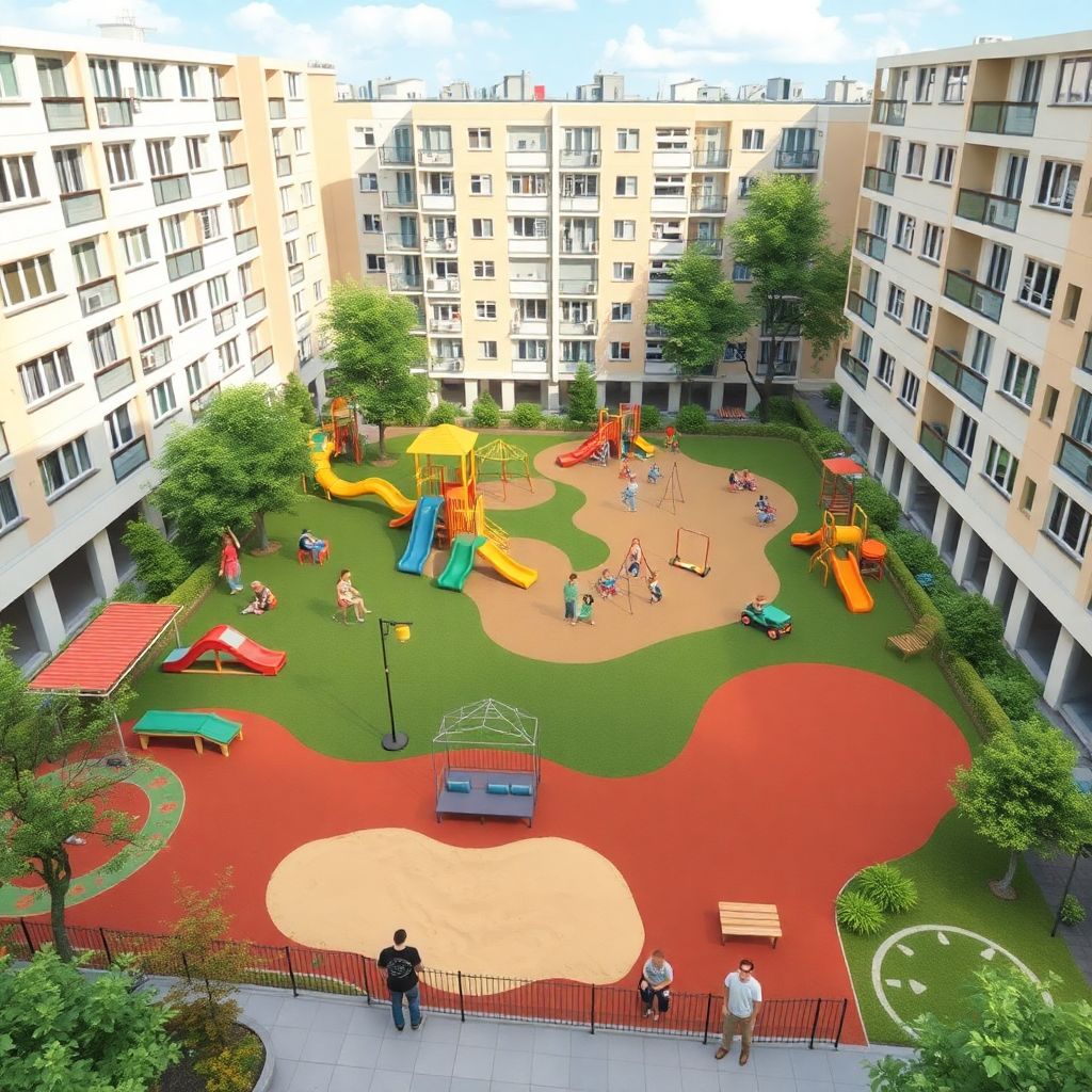 Городские пространства для детей: безопасные и обучающие площадки