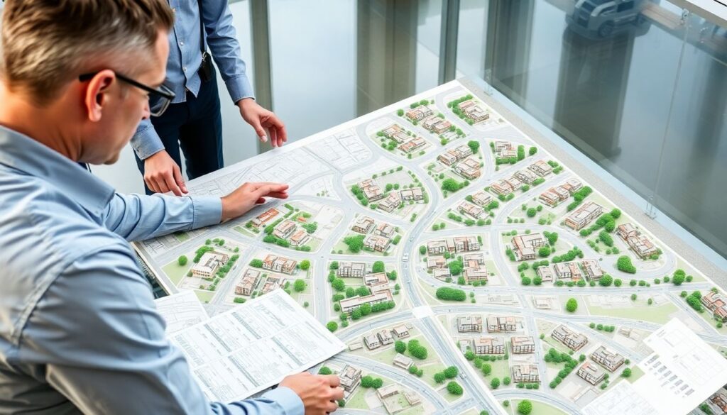 Развитие дорожной инфраструктуры в районах с высокой плотностью - иллюстрация